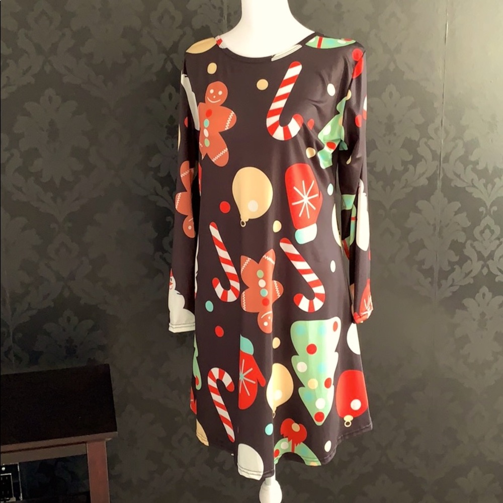 “Ugly” Christmas dress. 😉